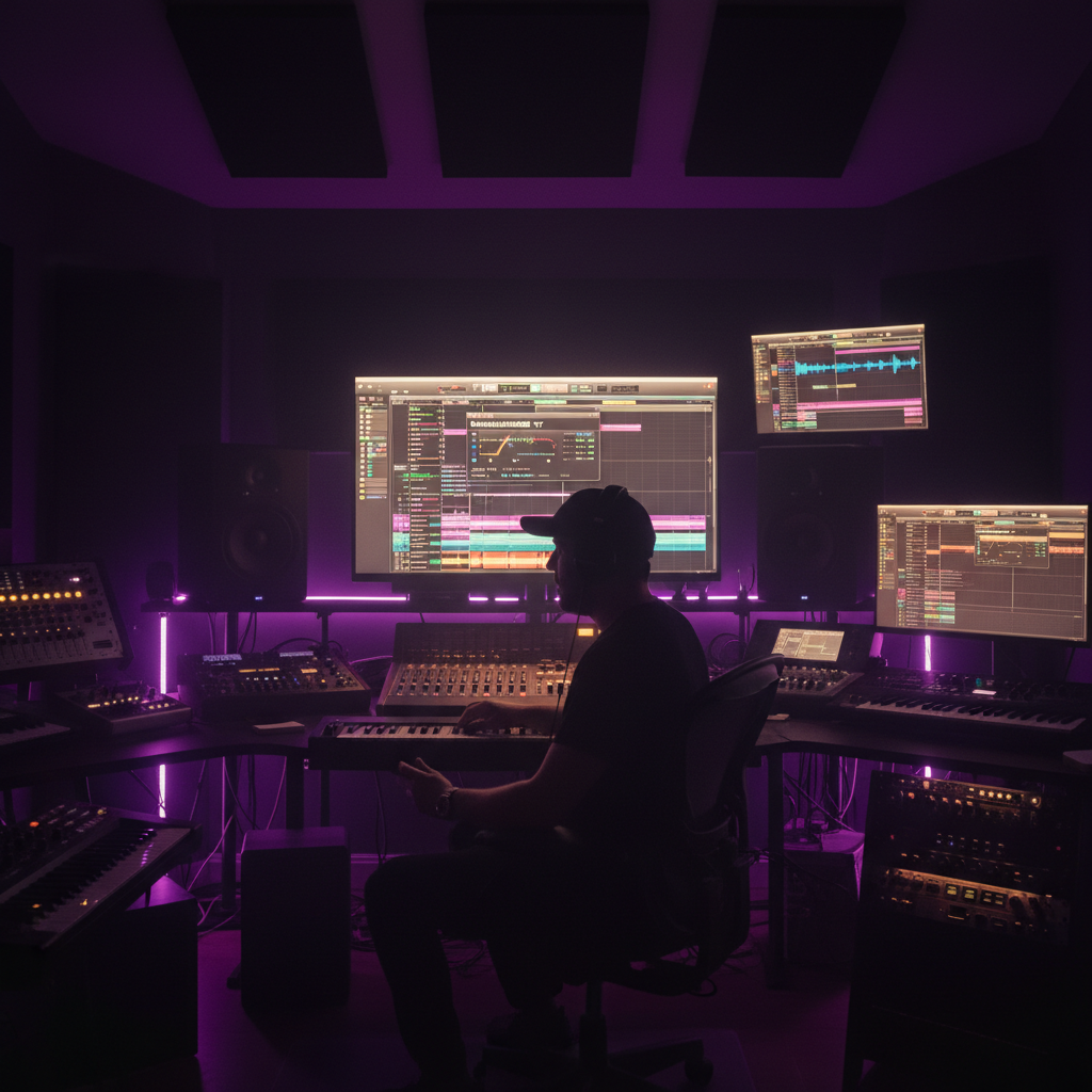 Studio session